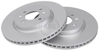 2X A.B.S. 18329 Bremsscheibe FüR Hyundai KIA