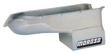 Moroso 20490 Oil Pan - Steel - 8 Quart Capacity - 9.75 Inch Deep Sump
