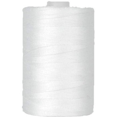 Threadart 100% Cotton Thread | for Quilting, Sewing, and 1000 meters, White