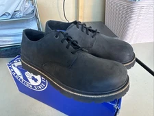 BIRKENSTOCK Men's Highwood Lace Low EU 44 (US M11) Black Regular Fit Shoes