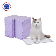 Cat Pee Pads 80 Count Odor Control Super Absorbent Disposable Universal Fit