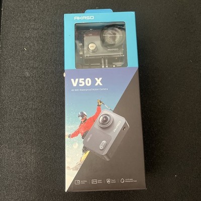 New sealed AKASO V50 X 4K WiFi Waterproof Action Camera
