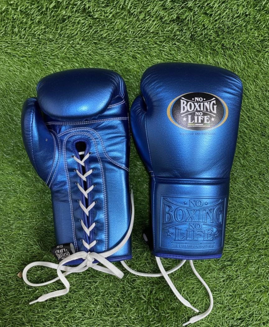 No boxing no life gloves lace up type sparring training boxing