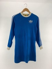 GUCCI Long Sleeve T shirt Dress Tunic Length Women s XXS Cotton BLU 693537XJEBS