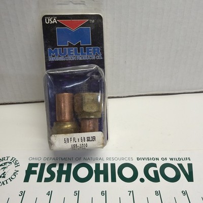 MUELLER 5/8 F FL X 5/8 CONNECTOR SOLDER GAT5726
