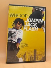 Jumpin' Jack Flash DVD 1986, 2013 Whoopi Goldberg **Buy 2 Get 1 Free**