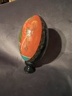 Russian Orthodox Hand Painted Egg - Guardian Angel- Cross- Cyrillic Lacquer — photo 3