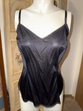 Vintage Black Camisole 2X