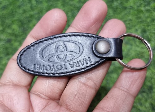 Llavero de cuero raro JDM Toyota NARA TOYOPET de colección - Imagen 5 de 8
