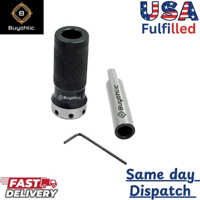 BUYOHLIC Straight Shank 3/8"- Lathe Die Holder Engineer Machine Tools