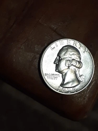 1939-S Washington Silver Quarter A True Almost Uncirculated To Uncirculated