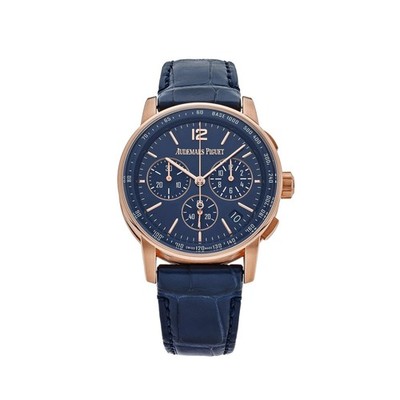 Audemars Piguet Code 11.59 26393OR.OO.A321CR.01 Rose Gold Lacquered Blue Dial