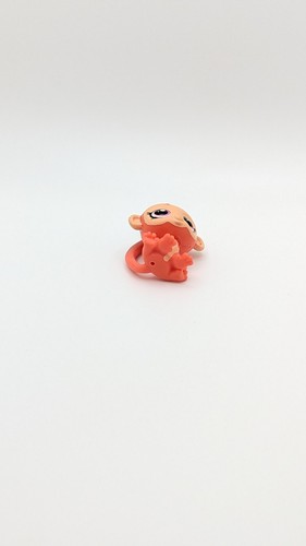 Littlest Pet Shop LPS #4015 Kelvin Vinning Orange Cream Purple Mini Monkey - Bild 6 von 8