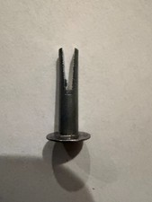 50 9/64" stem diameter x 5/8" length x 5/16" head diameter steel split rivets