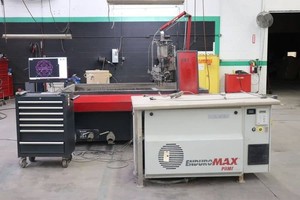 Omax Maxiem 1515 5' x 5' CNC 4-Head Waterjet (2021)