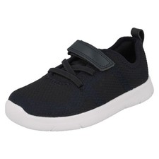Image of Childrens Girls Boys Clarks Casual Trainers Ath Flux