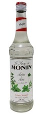 Monin Mojito Mint Cocktail Syrup 700ml Mocktail Drink Mixer