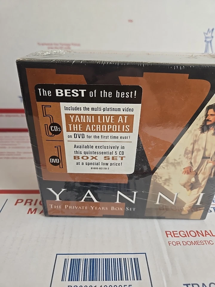 YANNI The Private Years Box Set (CD, 1999, 5 Discs, Private Music) New unopened - Image 3 of 4
