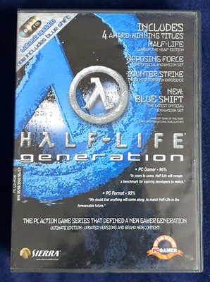 Half-Life Generation v3 PC (2002) - 4 Disc Set - komplett mit Handbuch - Sierra