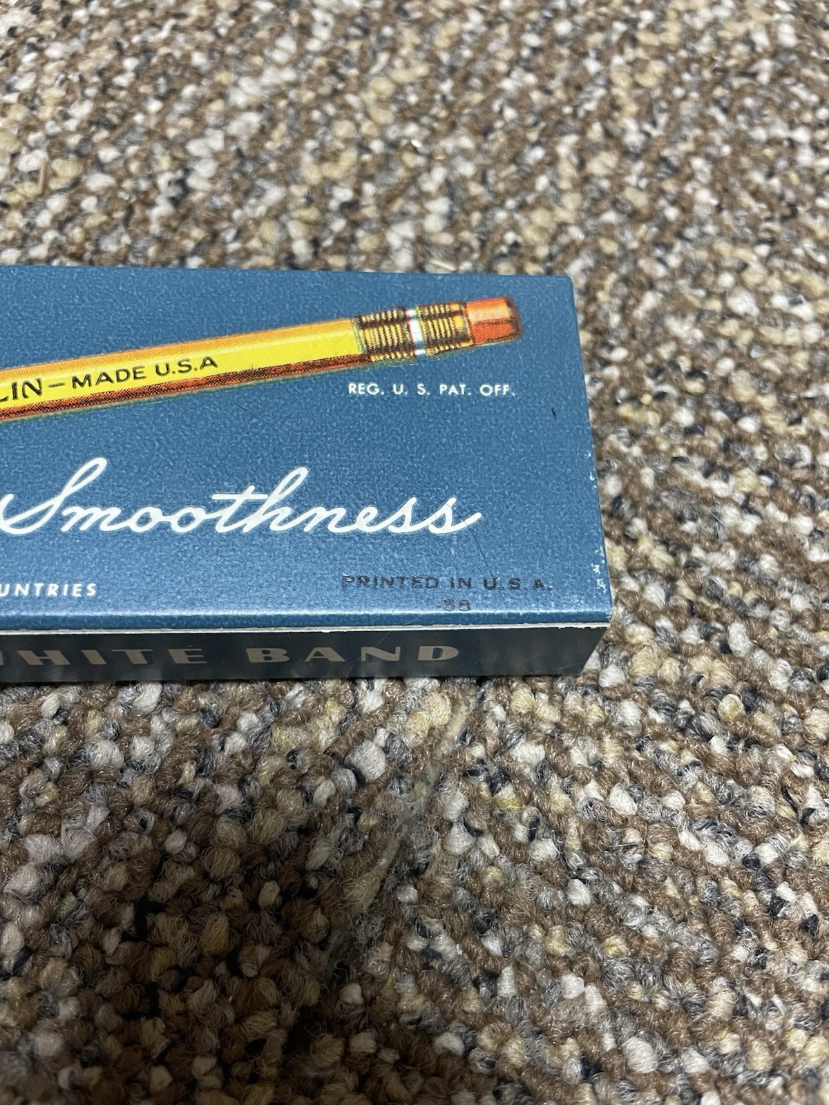 Ben Franklin Blaisdell 500 vintage Pencils No. 2 FULL ORIGINAL BOX of 12  8-58