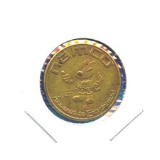 2000 Namco Amusement to Entertainment Arcade Gaming Token Vending #06 Coin
