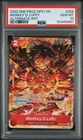 One Piece CCG Monkey.D.Luffy Alternate Art OP01-024 PSA 10 Gem Mint