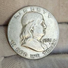 1961-D Ben Franklin SILVER Half Dollar USA Collector Coin Date Denver Mint 90%