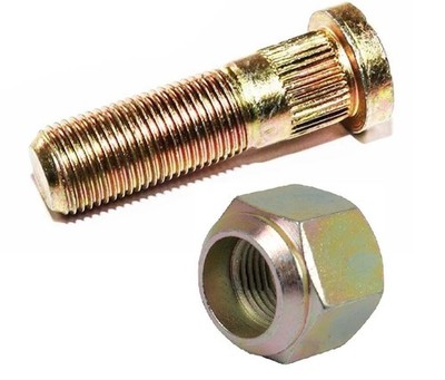847416M1 847417M1 REAR AXLE BOLT & NUT Fits LANDINI MASSEY 165 265 285 375