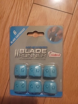 GOLDBLATT BLADE RUNNER 6PC REPLACEMENT BLADES DRYWALL CUTTER WALLBOARD 15855