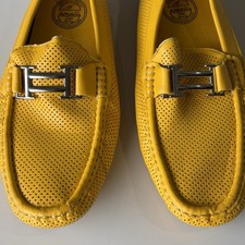 Loafer Leather Upper Yellow Casual Shoes for Men for sale | eBay display picture 1