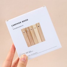 5PCS Anti-moisture Moth Bug Natural Camphor Wood Sticks Wardrobe Clothes