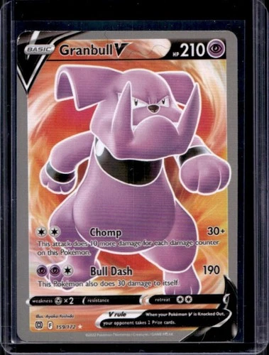 2022 Pokemon SWSH Brilliant Stars Granbull V #159/172
