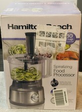 Hamilton Beach Food Processor, Vegetable Chop...