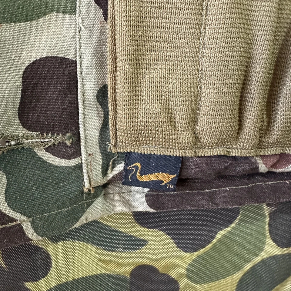 Vintage 80s DUXBAK Men’s Large Camo Duck Hunting Shooting Outdoors Fishing Vest - Image 3 of 4