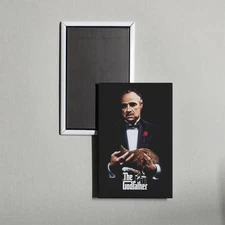 The Godfather Mini Movie Poster Fridge Locker Magnet