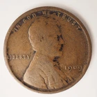 1909  * P* VDB   LINCOLN WHEAT CENT  *NICE COIN  *  - FREE SHIPPING! C3225