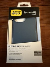 OtterBox - Symmetry Series Case w/ MagSafe for Apple iPhone 16 Pro Max Bluetiful