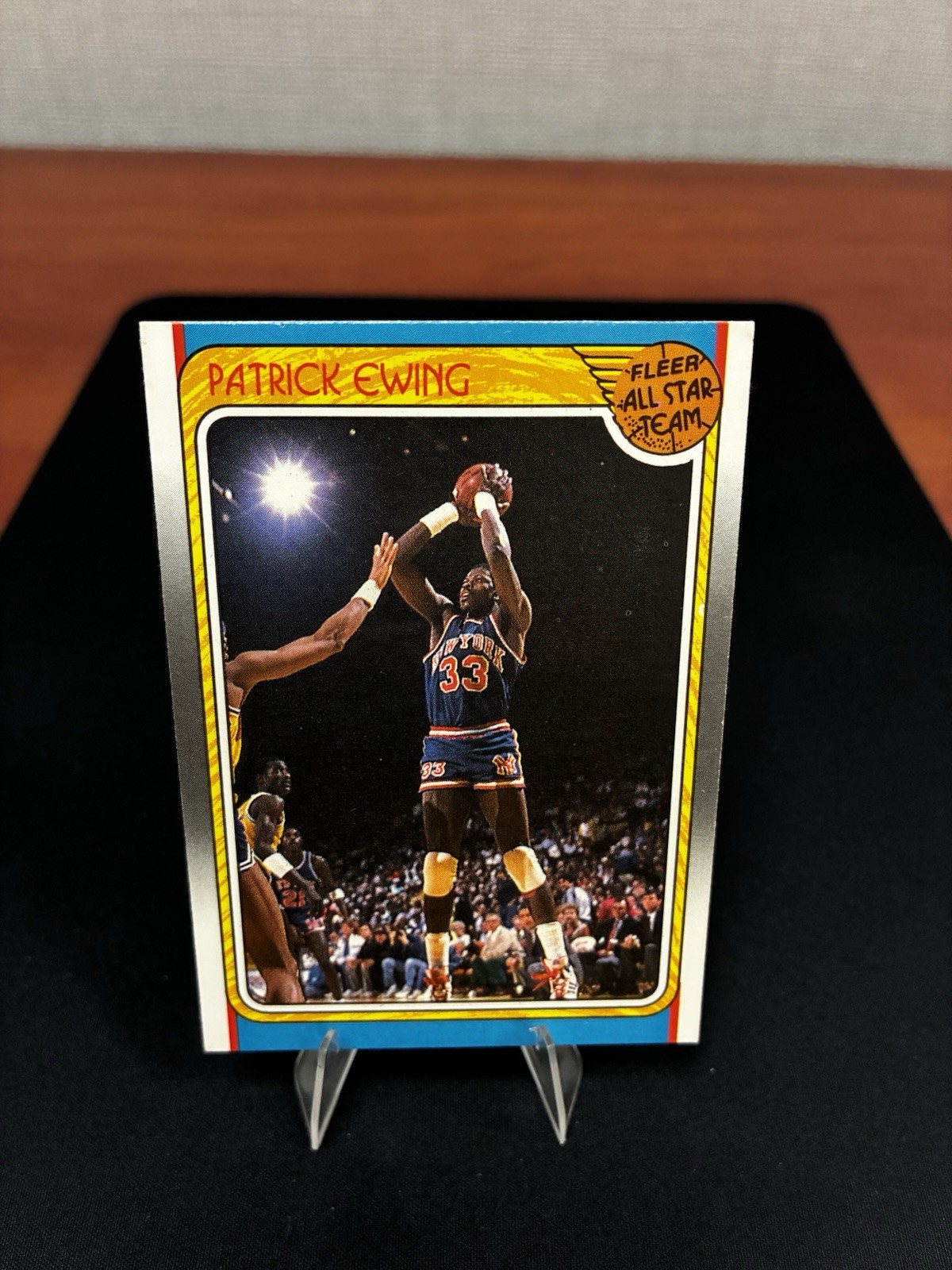 1988-89 Fleer - Fleer All Star Team Patrick Ewing #130
