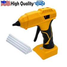 100W Glue Gun with Transparent Glue Sticks for DIY Arts,Crafts and Quick Repairs