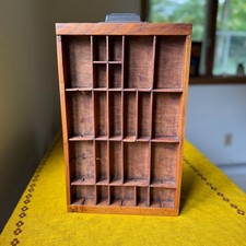 Small Vintage Printer Tray
