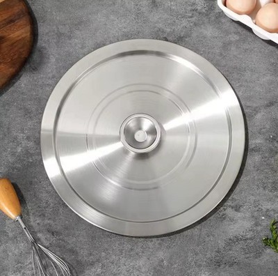 20cm Stainless Steel Pot Lid Universal Pan Cover Kitchen Replacement Lid