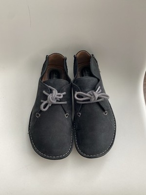 Clarks Artisan Janey Mae Oxford Black Leather Lace Up Moccasin Shoes Size 7