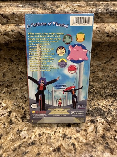 Pokemon Lot of 6 VHS RARE Vintage NEW SEALED & OPEN - Picture 6 of 19