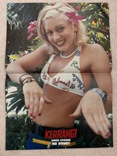Gwen Stefani (No Doubt) / Tarrie B (Manhole) Large Vintage Kerrang Poster - RARE