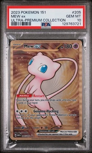 PSA 10 - Mew ex 205/165 METAL Promo - Pokemon 151 Ultra Premium Collection UPC