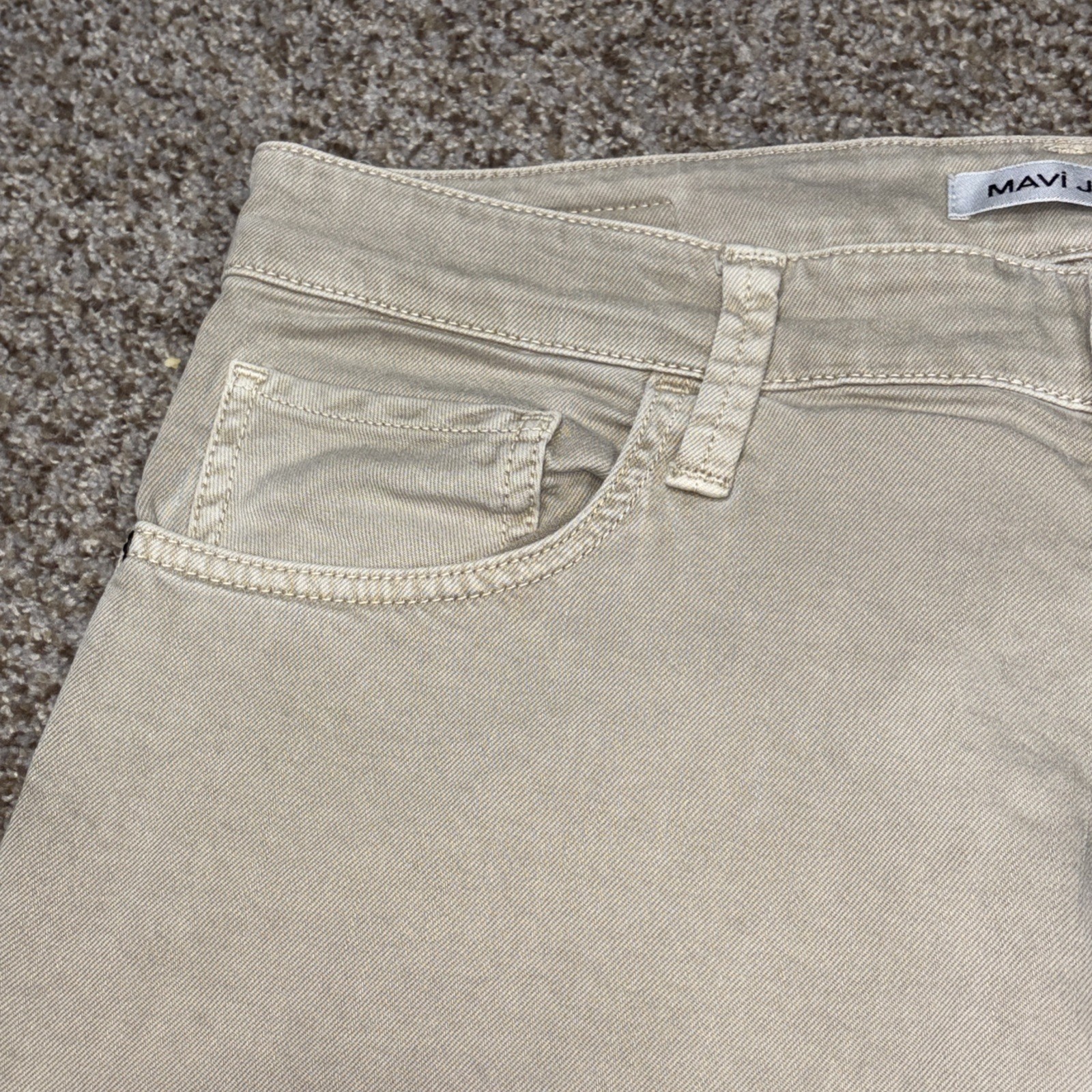 Mavi Jeans Mens 34x32 Tan Zach Straight Leg Denim Pants Fits 35 X 29 - View 3