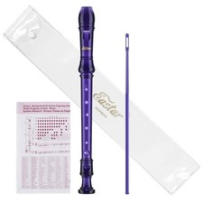 Eastar Soprano Recorder Instrument for Kids Students Beginners, German finger...