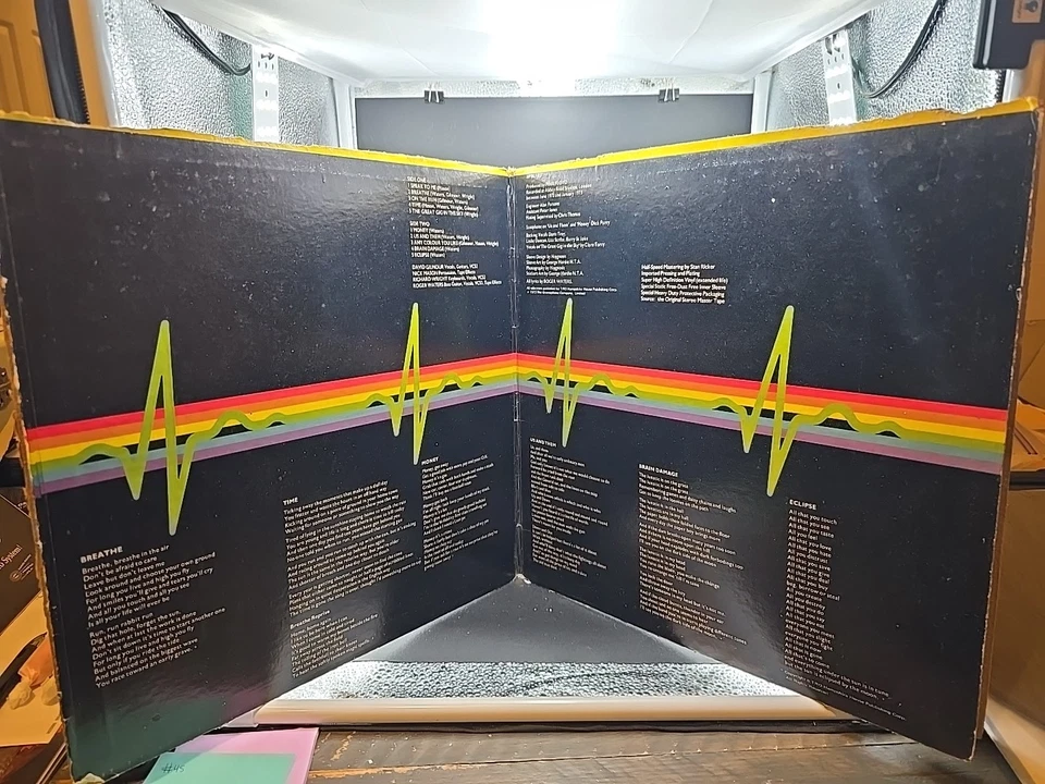 PINK FLOYD Mobile Fidelity DARK SIDE OF THE MOON MFSL Ltd Ed Reissue VG/FAIR - Image 2 of 4