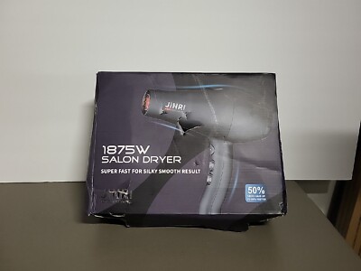 Jinri Paris Professional 1875W Salon Dryer,Super Fast For Silky Smooth Result