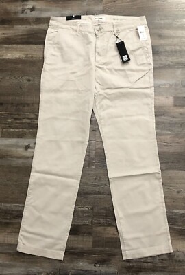 KENT Mens 38x35 Beige XTwill Casual Straight Chino Pants New $168 Tags